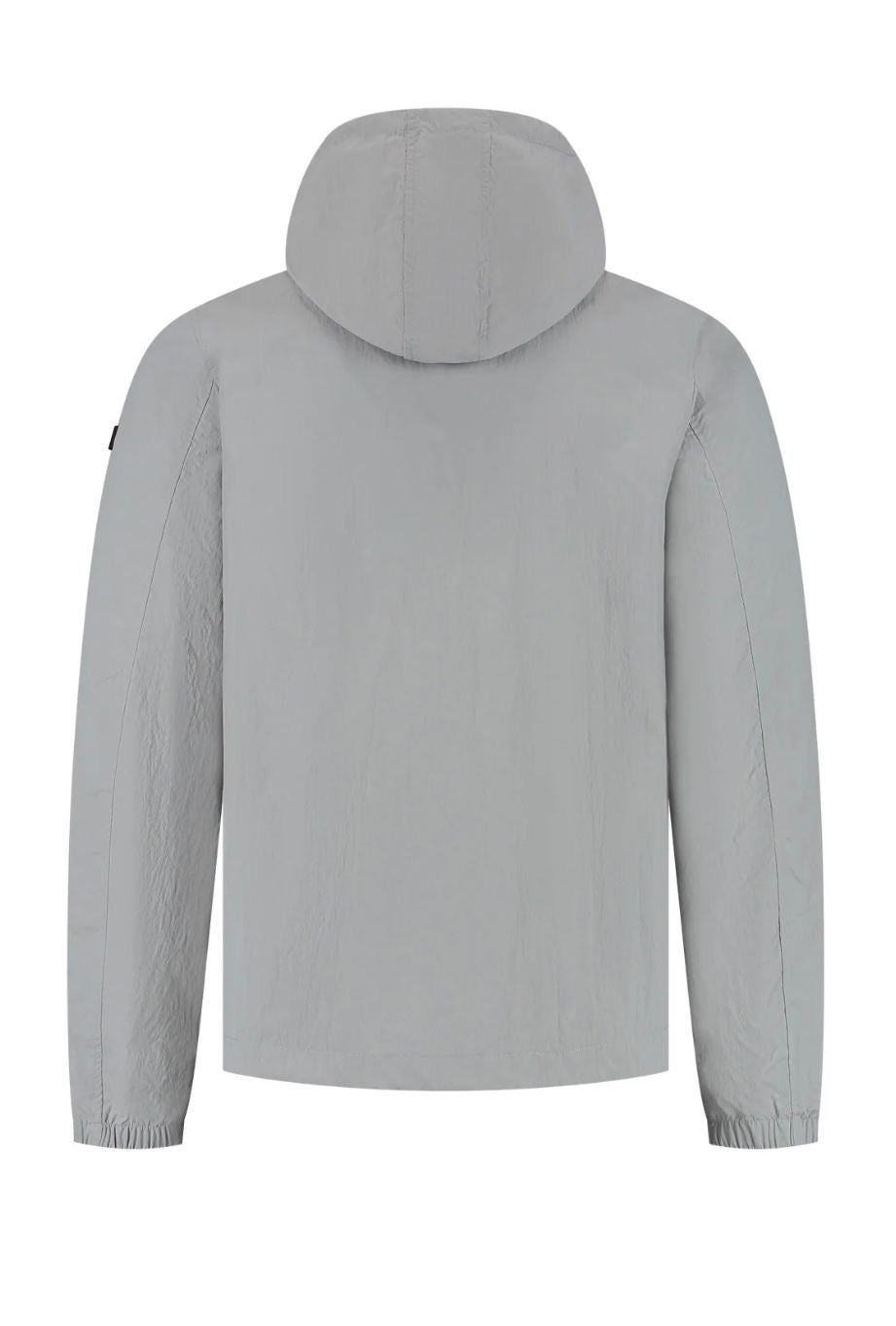 Malelions Men Nylon Windbreaker | Pearl Grey
