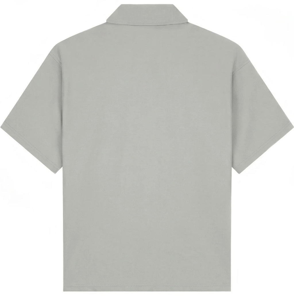 Malelions Men Capri Zip Shirt | Ice Blue