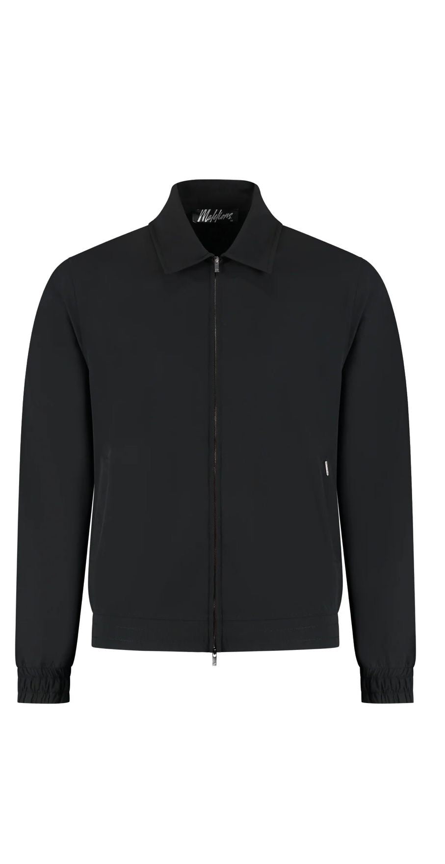 Malelions Men Technical Zip Jacket | Black