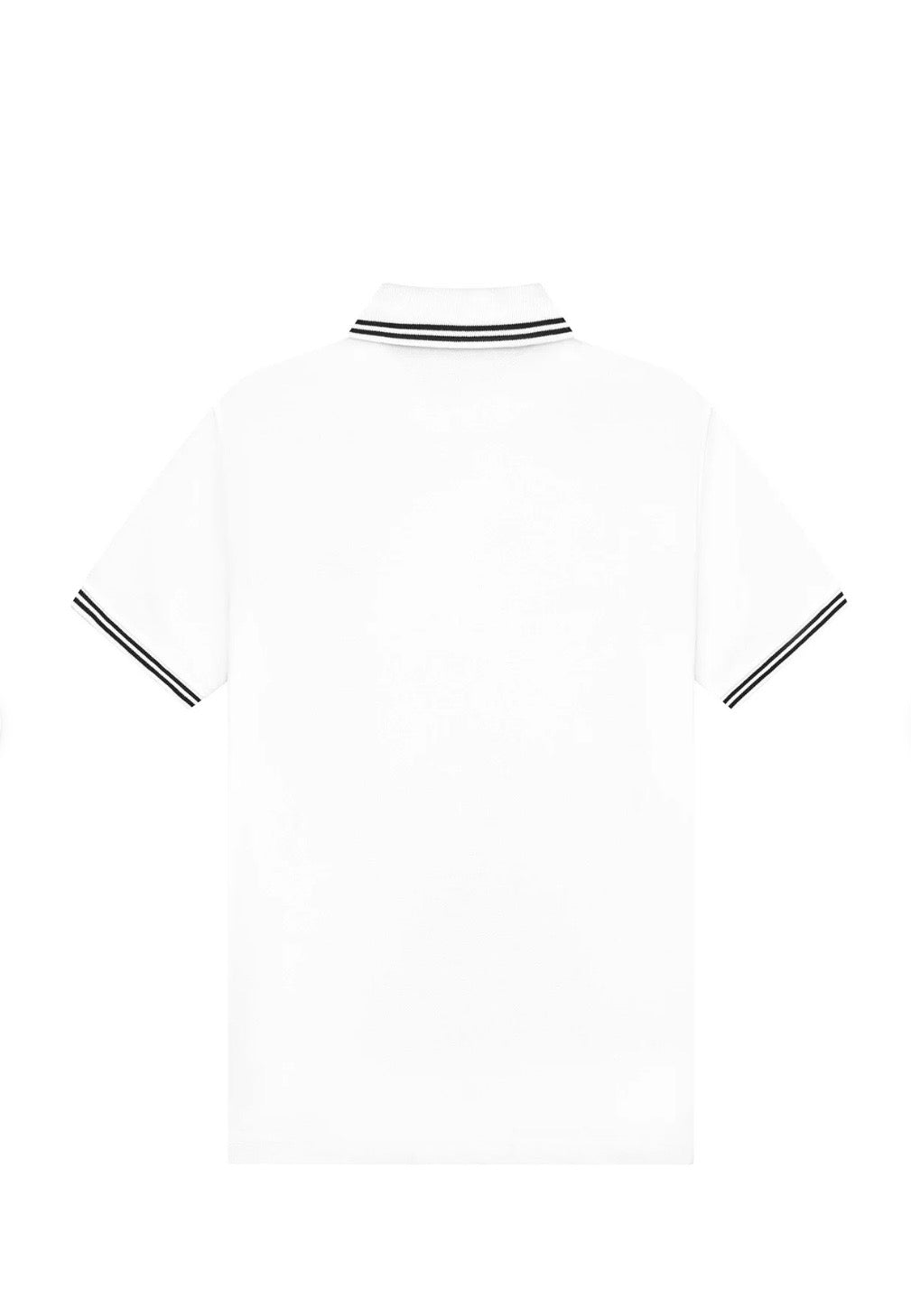 Malelions Men Formal Polo | White| Black