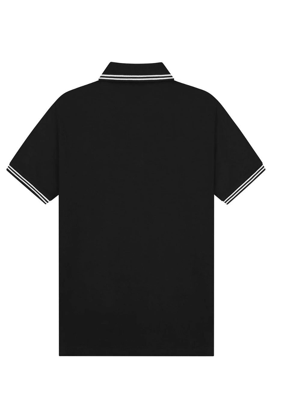 Malelions Men Formal Polo | White| Black