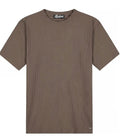 Malelions Men Ribbed T-Shirt | Brown