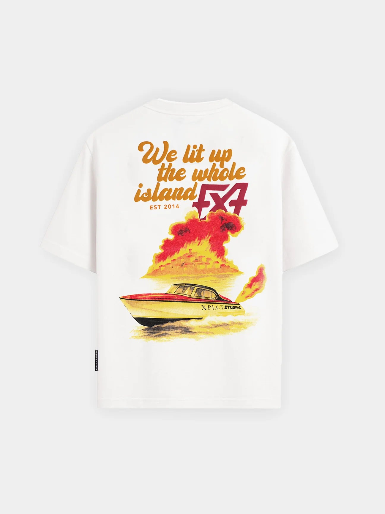 XPLCT Lit Tee Off White