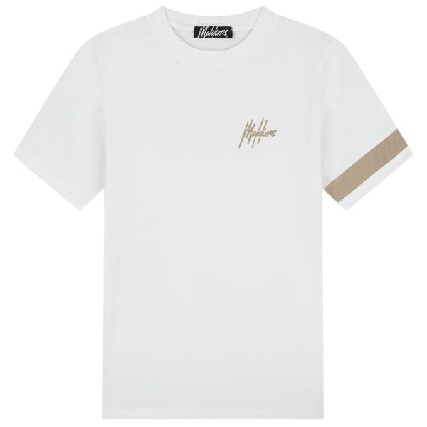 Malelions Men Captain T-Shirt | White