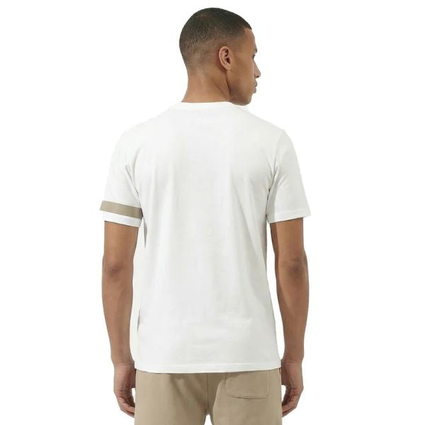 Malelions Men Captain T-Shirt | White