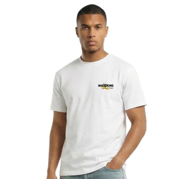 Malelions Men Limone Di Capri T-Shirt | White