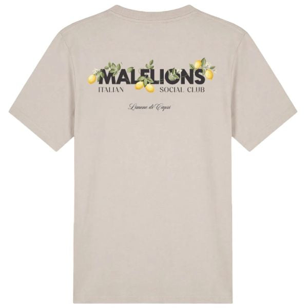 Malelions Men Limone Di Capri T-Shirt | Light Taupe