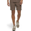 Malelions Men Ribbed Shorts | Brown