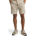 Malelions Men Ribbed Shorts | Light Taupe