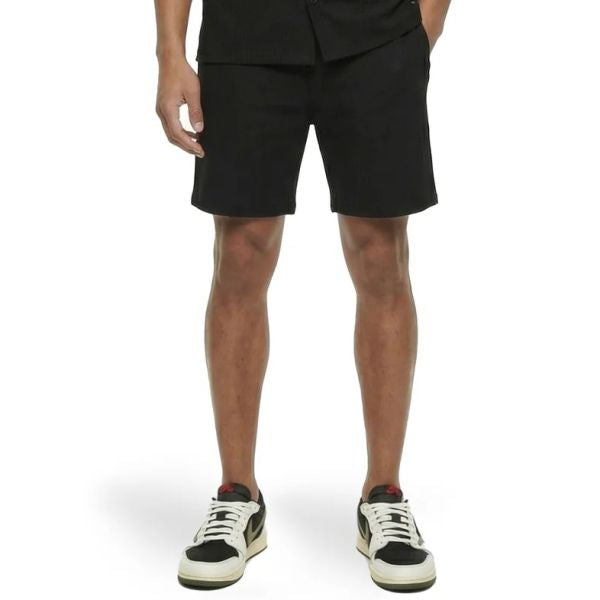 Malelions Men Capri Cargo Shorts Black