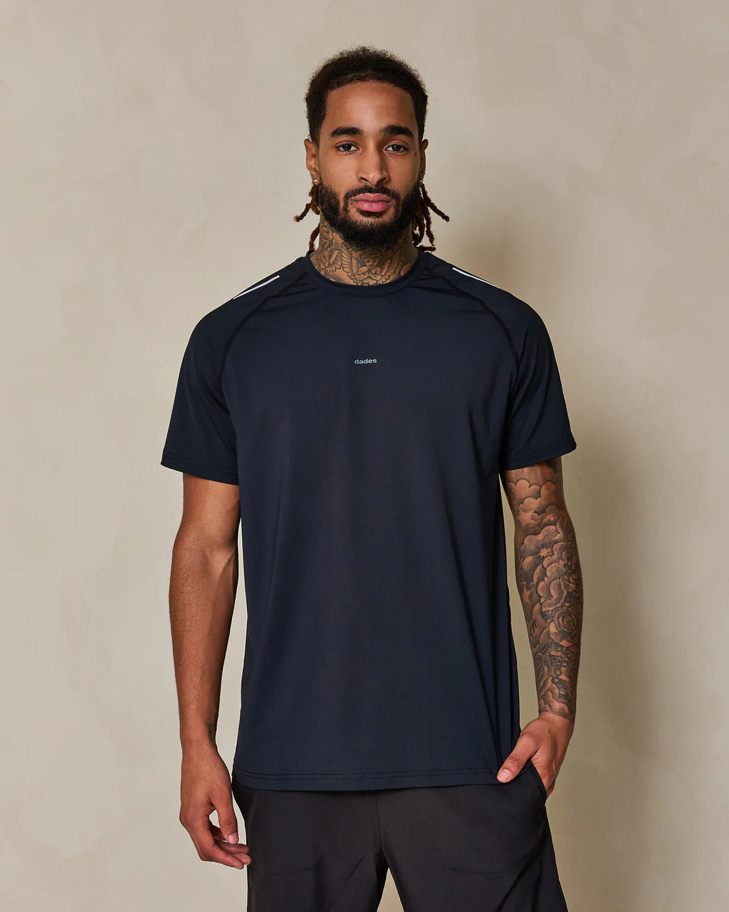 Depth T-shirt zwart
