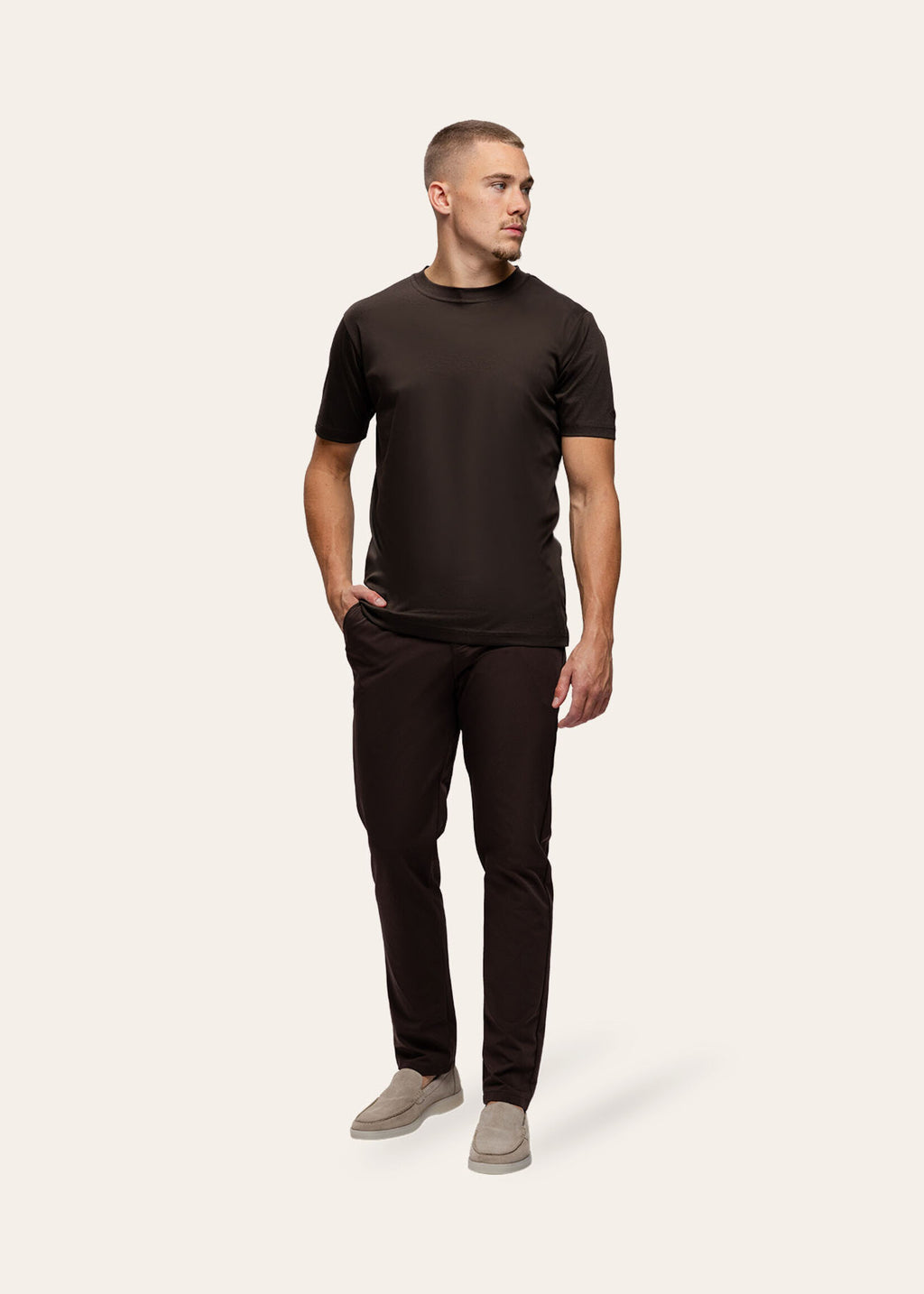 Triadoro Travel T-Shirt Brown