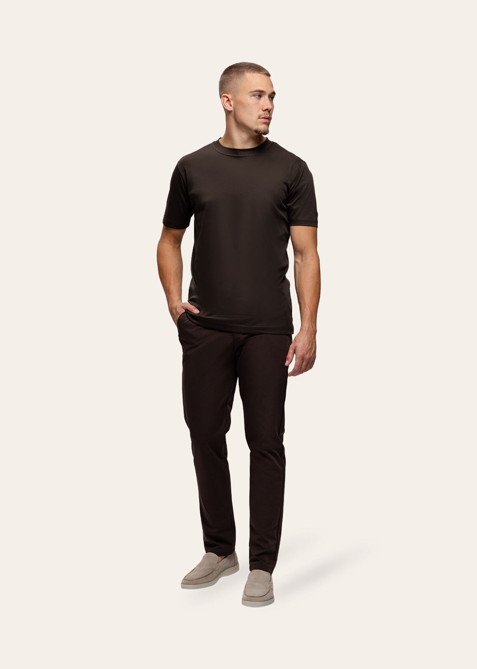 Triadoro Travel T-Shirt Brown