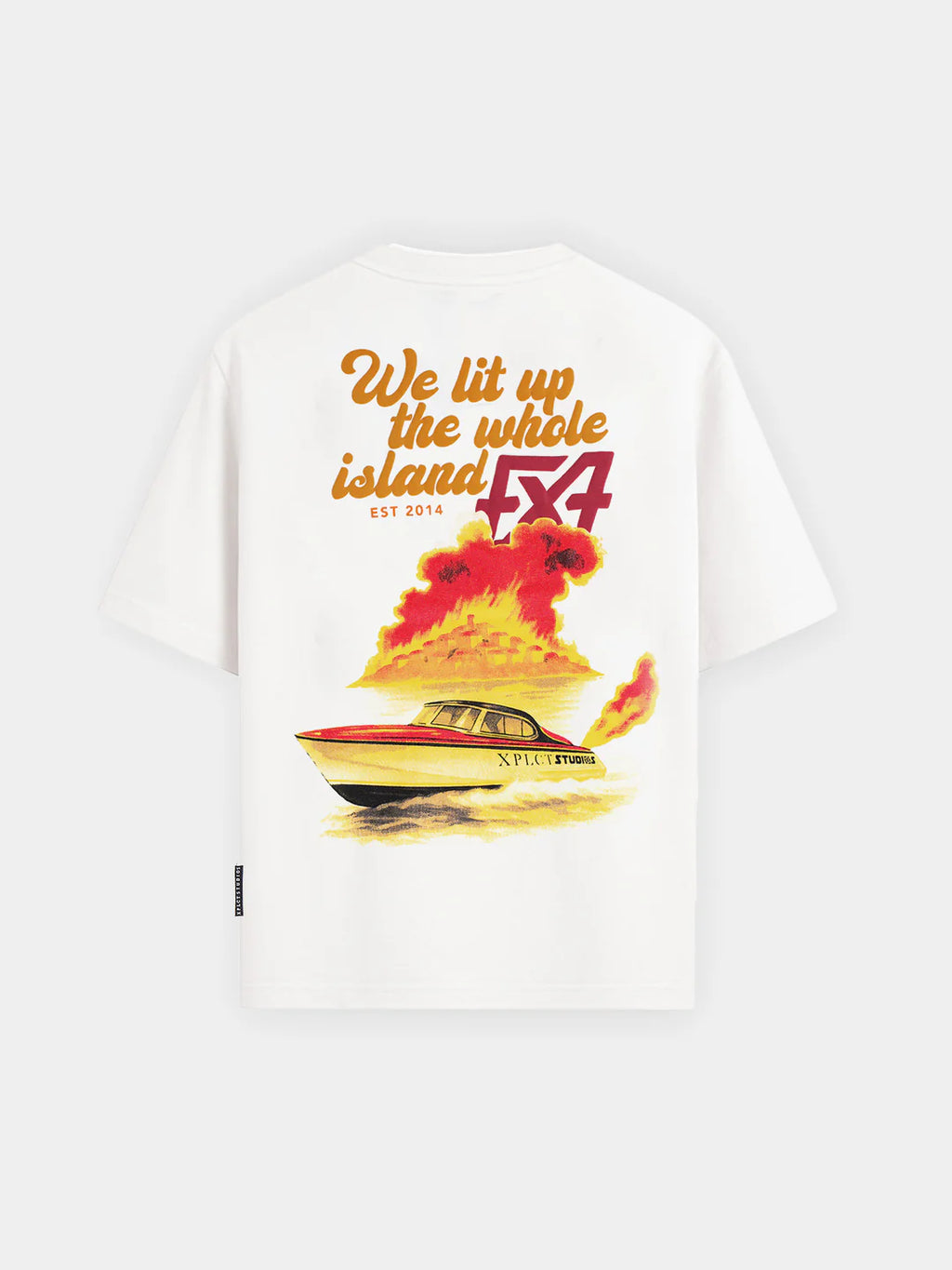 XPLCT  Lit Tee Off-White