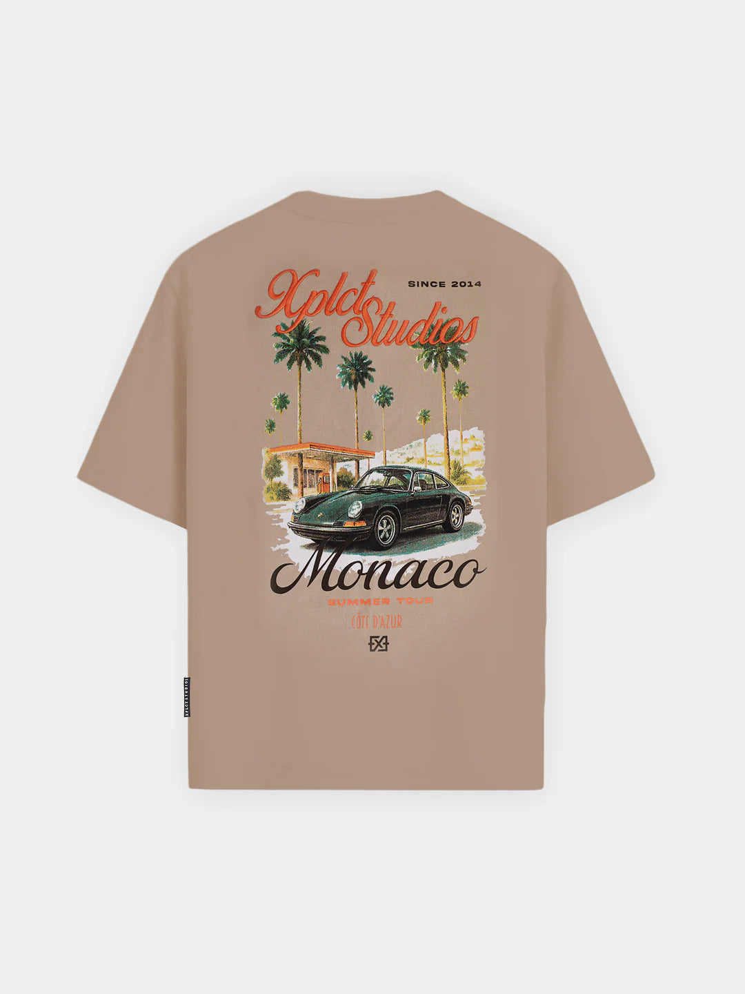 XPLCT Monaco Tee Taupe