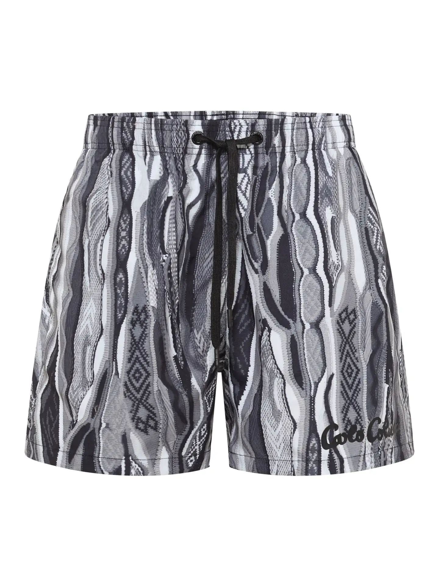 Carlo Colucci Black And White Swim short