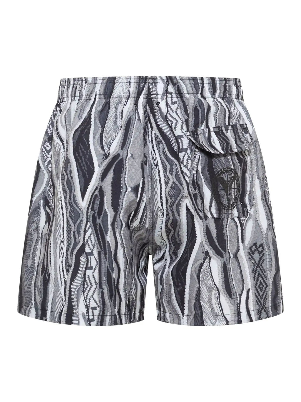 Carlo Colucci Black And White Swim short