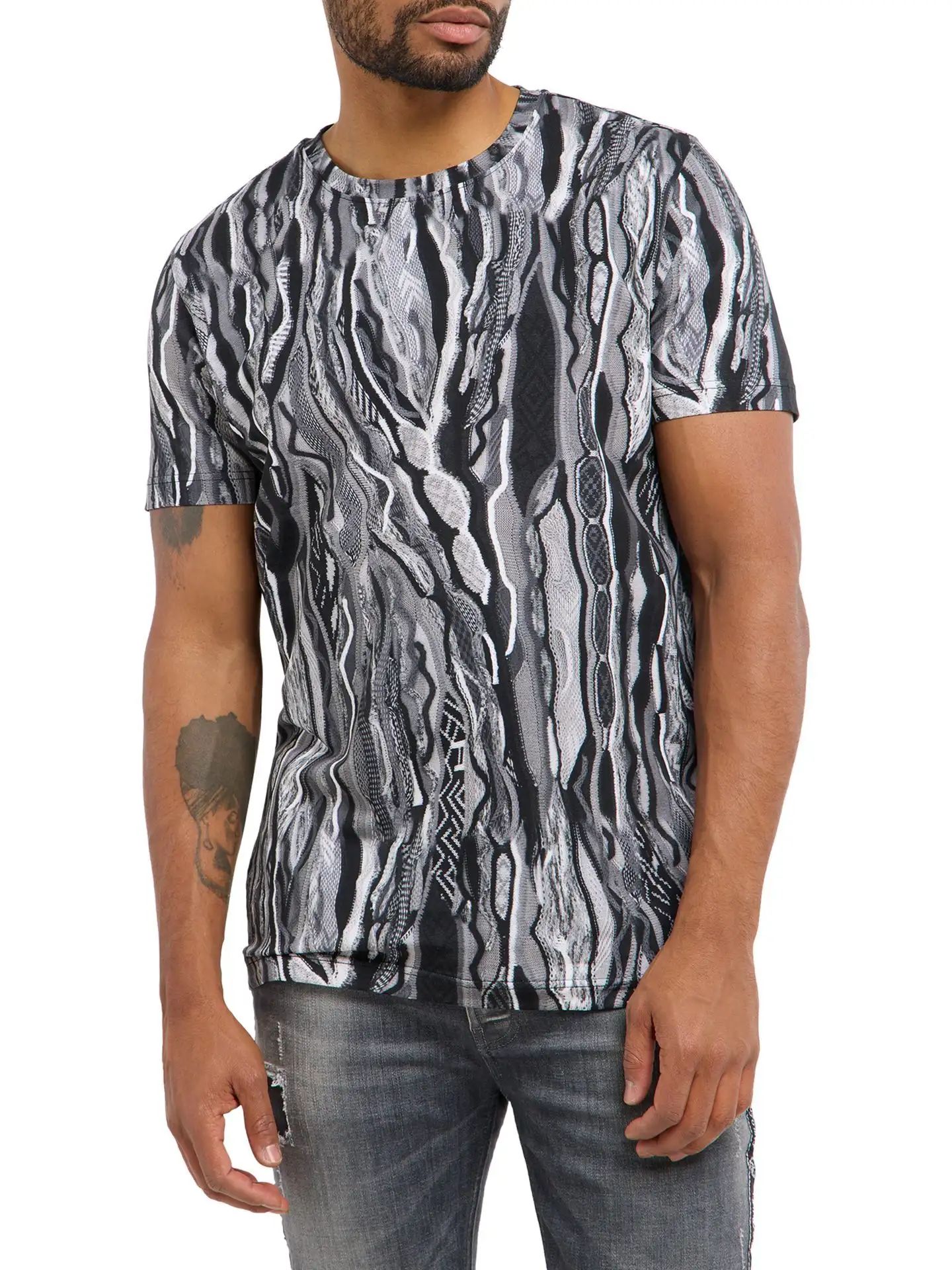 Carlo Colucci Black And White T-shirt