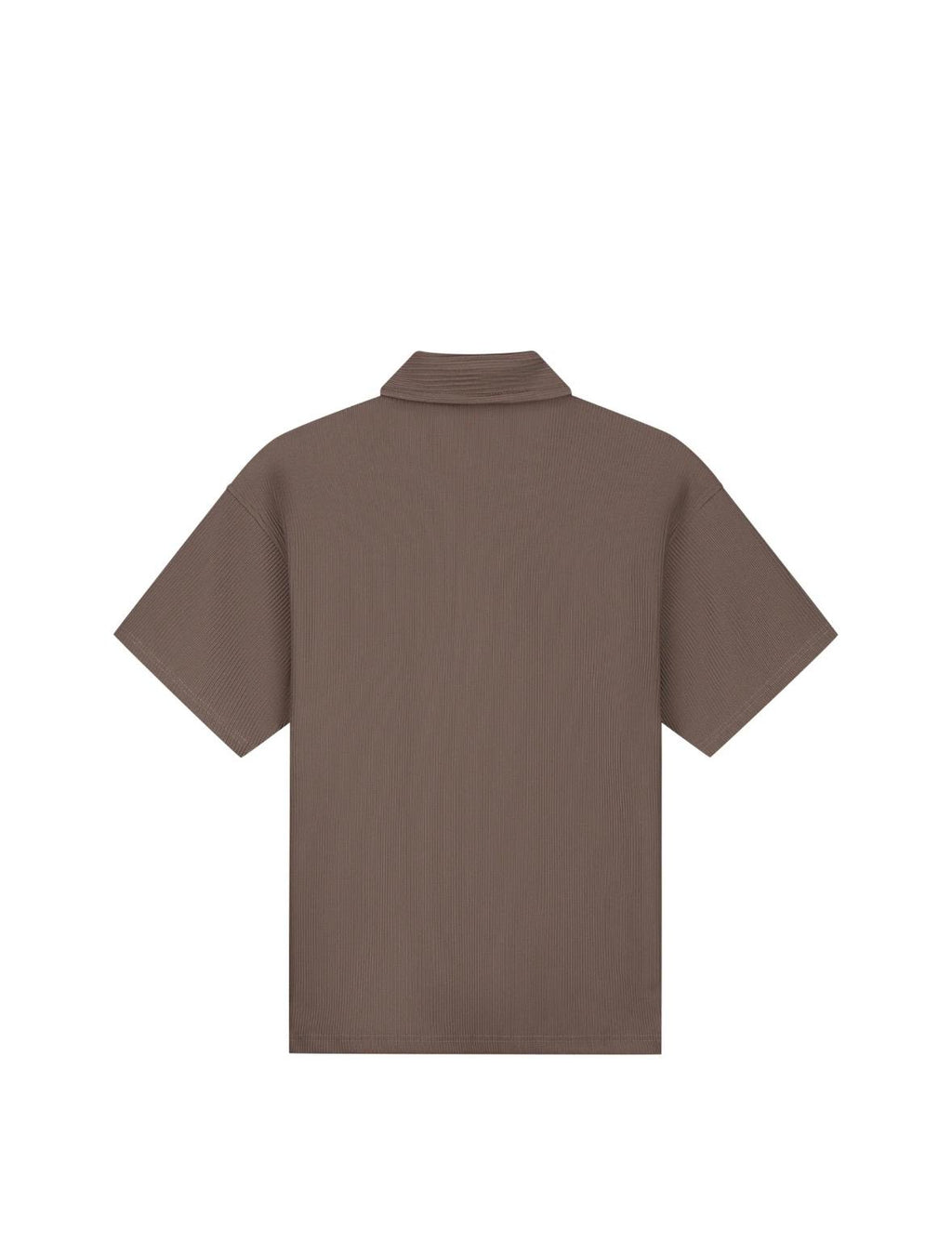 Malelions Men Emblem Seersucker Ribbed Set Brown