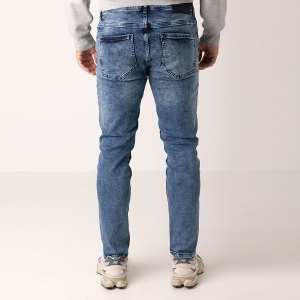 AB Lifestyle Denver Slim Jeans Mid-Blue