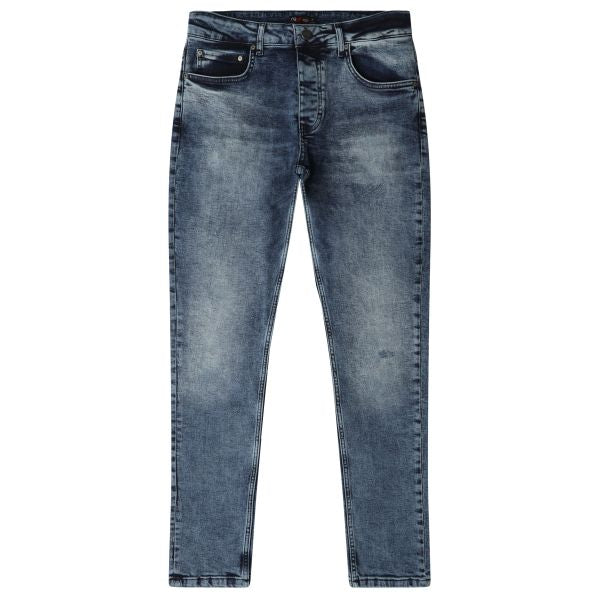 AB Lifestyle Denver Slim Jeans Mid-Blue