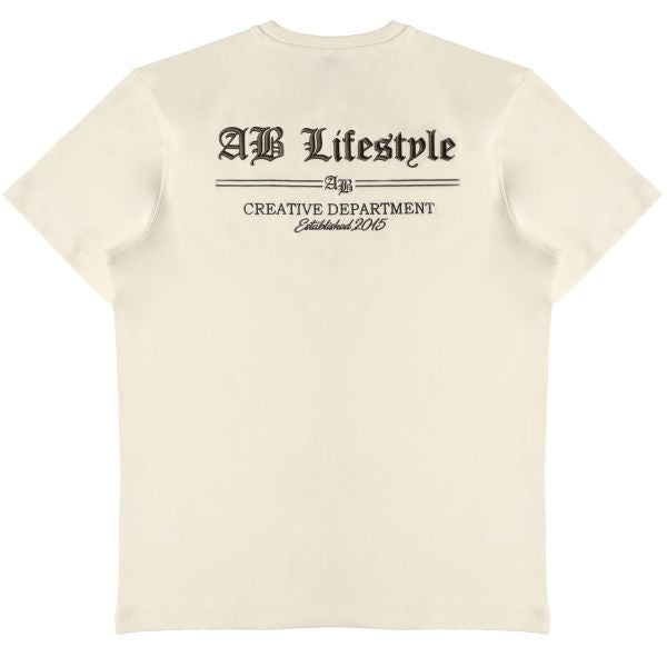 AB Lifestyle Ink Canvas T-shirt Off-White