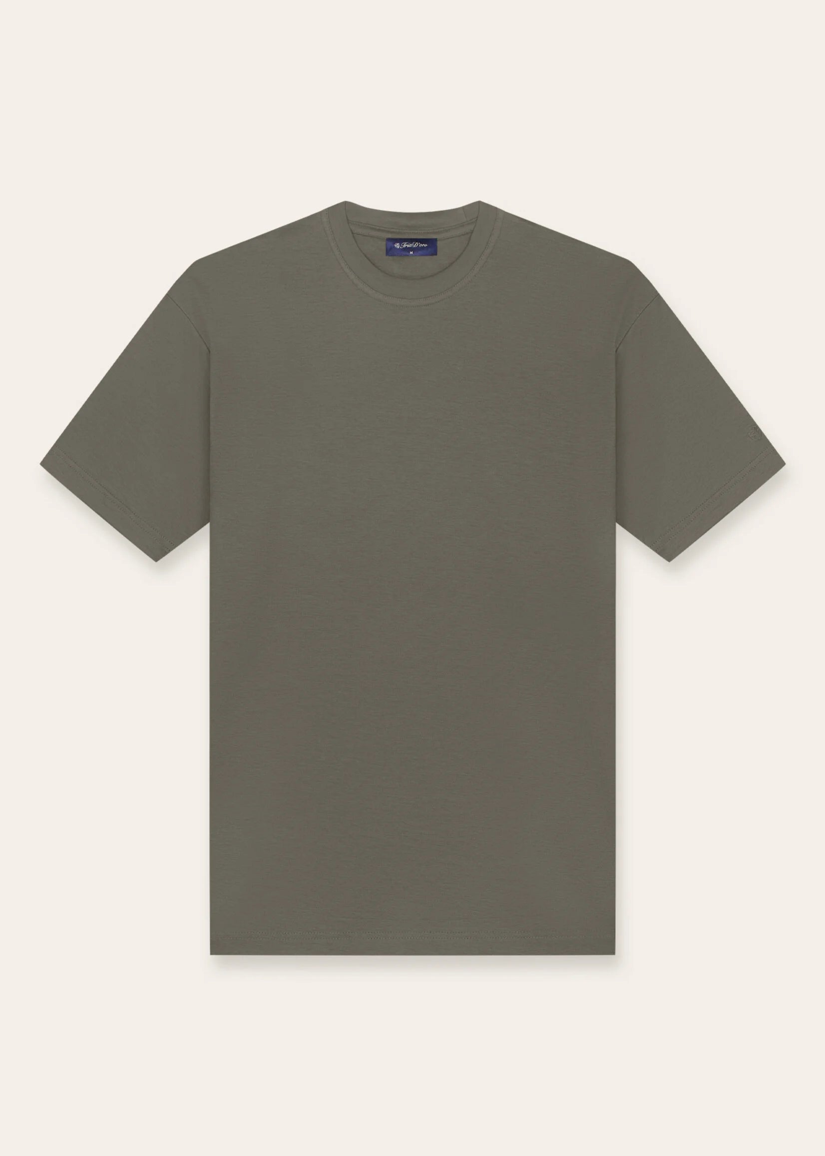 Triadoro Regular Fit T-Shirt Taupe New