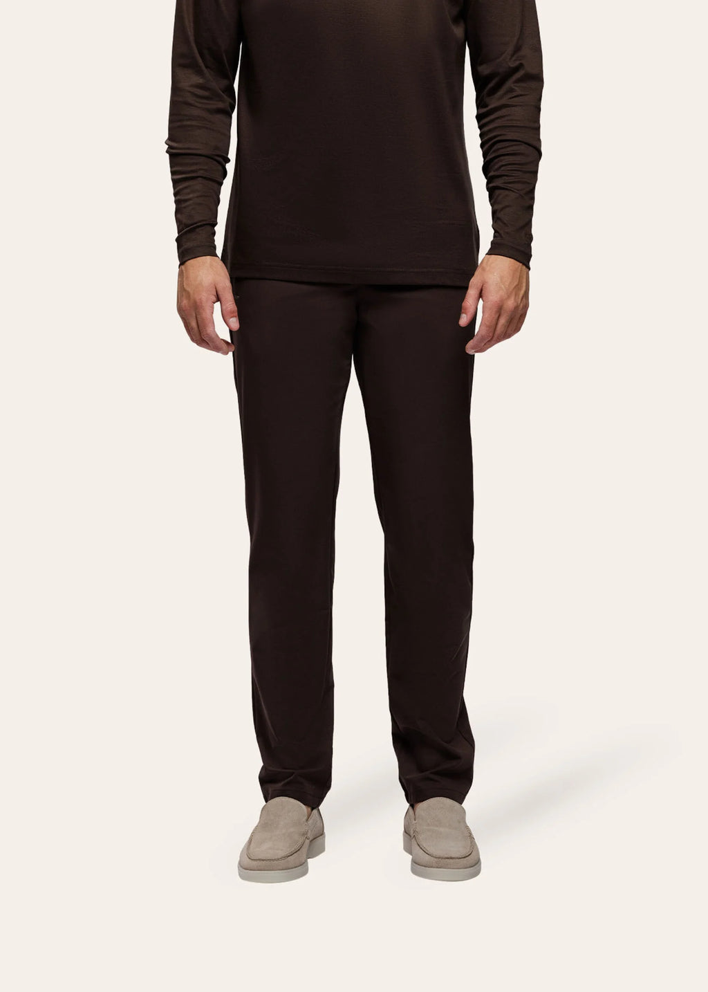 Triadoro Tracksuit Smartpants Brown
