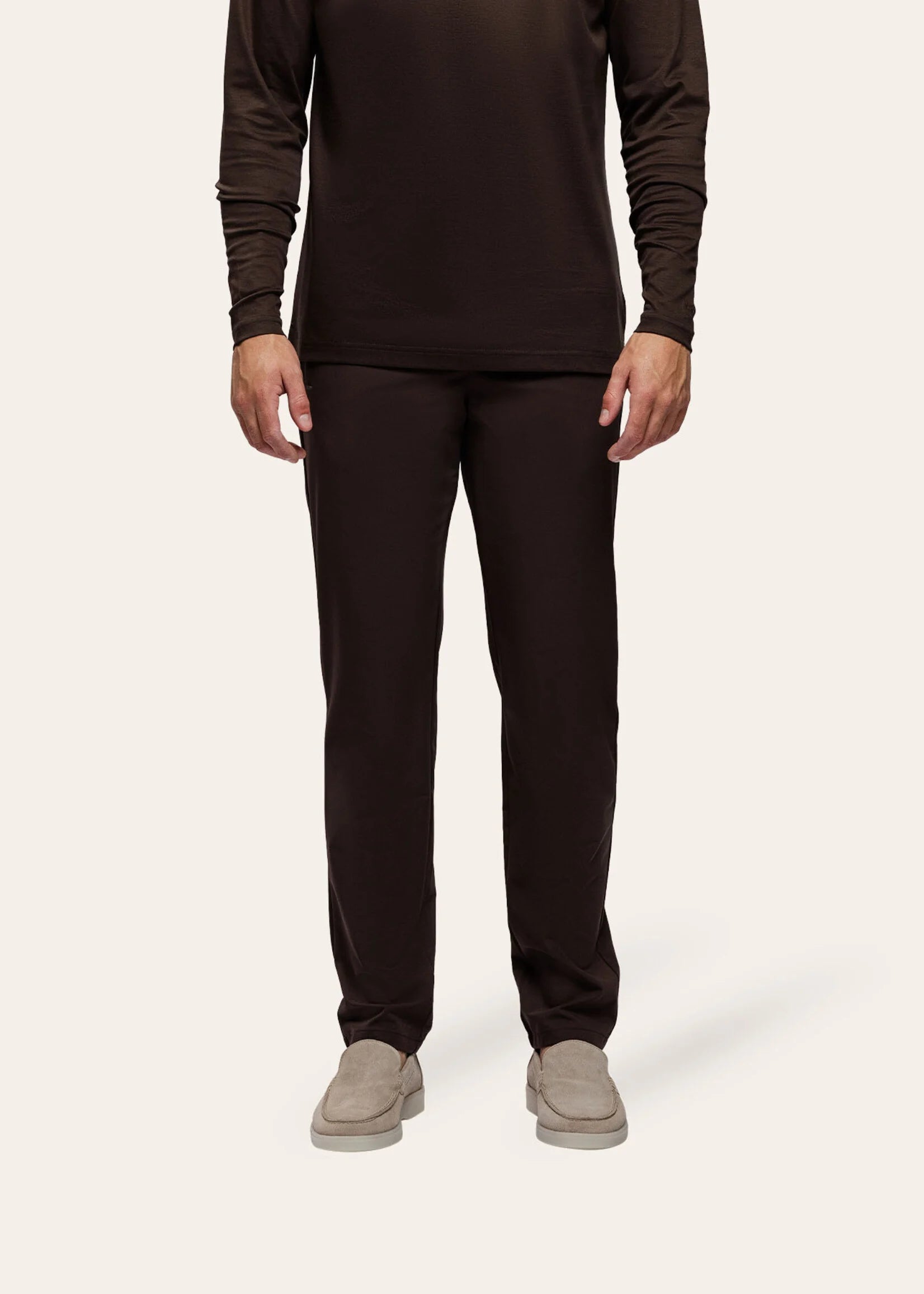 Triadoro Tracksuit Smartpants Brown