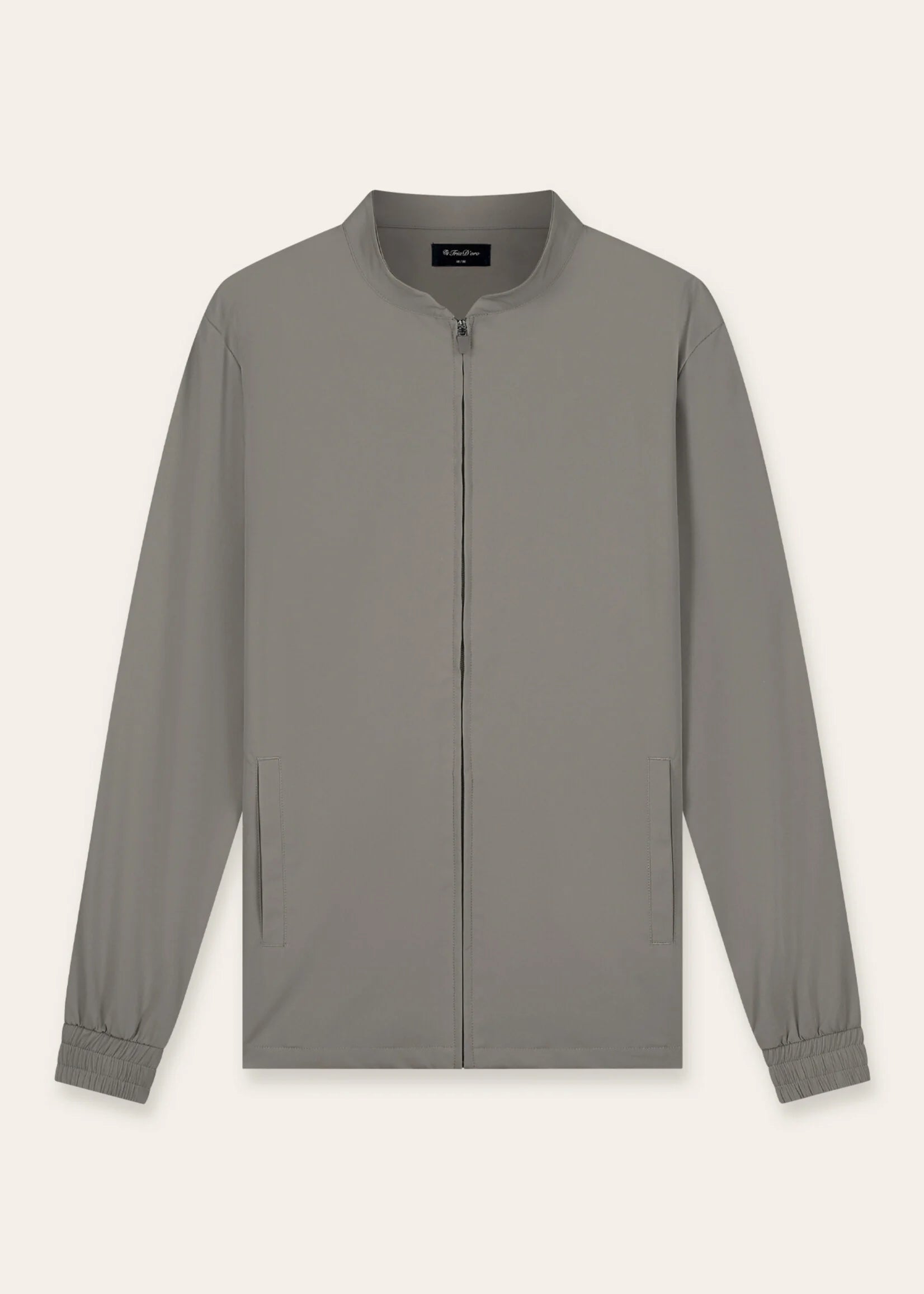 Triadoro Tracksuit Jacket Taupe